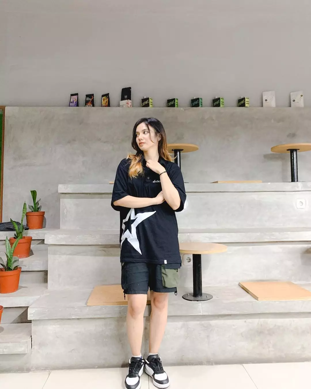 OOTDSUPPLY Oversize Polo Shirt Inspire 3rd Colours l Kaos Polo Pria dan Wanita OVZ-PS009