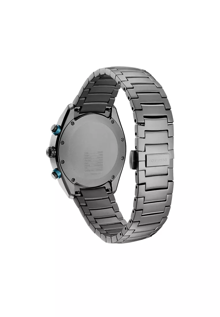 Essential Black Chronograph Bracelet Watch, 40mm