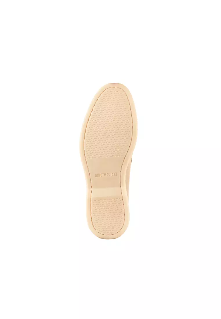 Sepatu Pria Casual Loafer Moccasin Gino Mariani Edison Beige