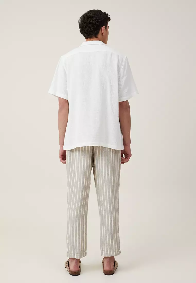 Buy Cotton On Linen Pants Online ZALORA Malaysia