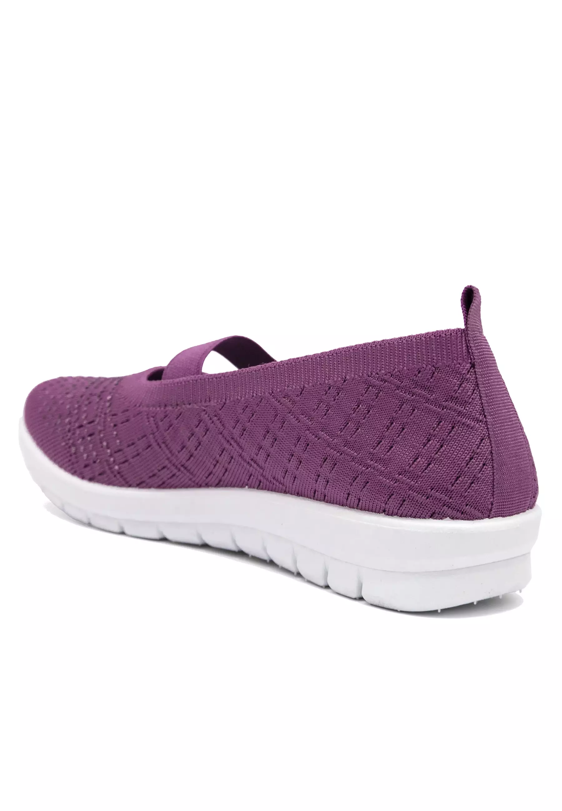 Dr. Kevin Sepatu Olahraga Sport Wanita Sneakers Rajut Slip On 559-008