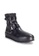 Shu Talk black XSA Light weight Fluffy Leather Boots A9CE7SH1294025GS_2