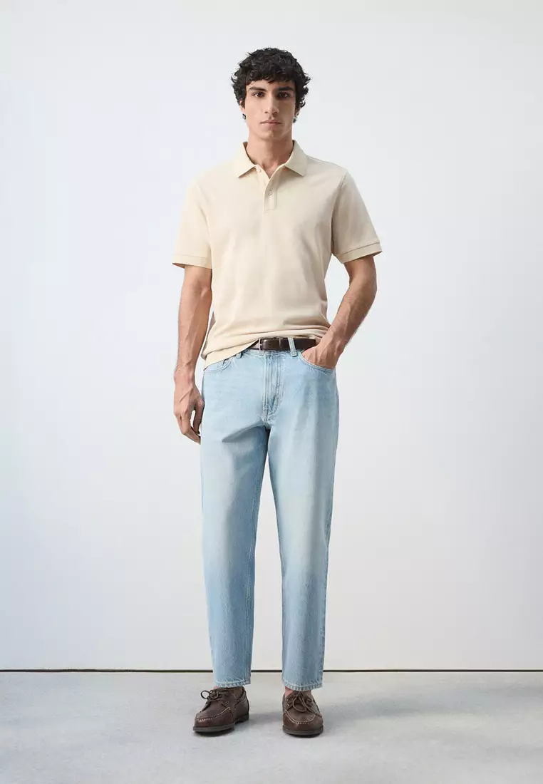 Regular-Fit Cotton Piqué Polo Shirt
