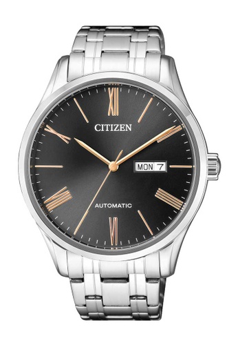 Citizen silver CITIZEN NH8360-80JB AUTOMATIC SILVER STAINLESS STEEL MEN'S WATCH 1403DAC220CF66GS_1