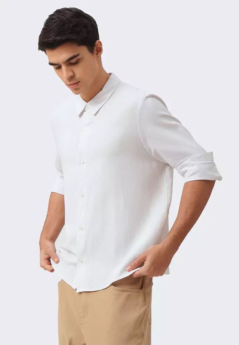 Men's Relaxed Long Sleeve Shirt