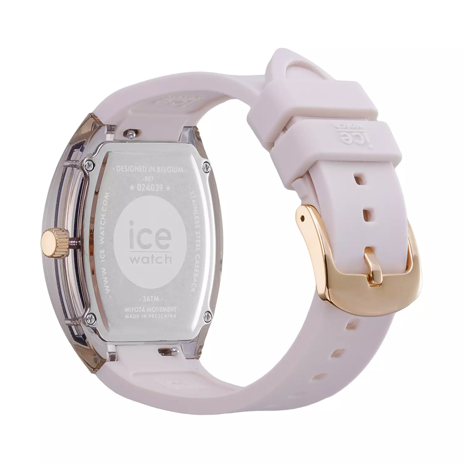 Jam Tangan Wanita Ice Watch ICE Boliday Dome - Almond Skin Sunset 35mm [024039]