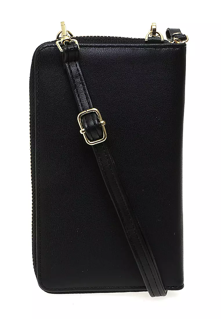 Tas Selempang Wanita Dompet Multifungsi Many Slot Material Kulit Leather ORIGINAL