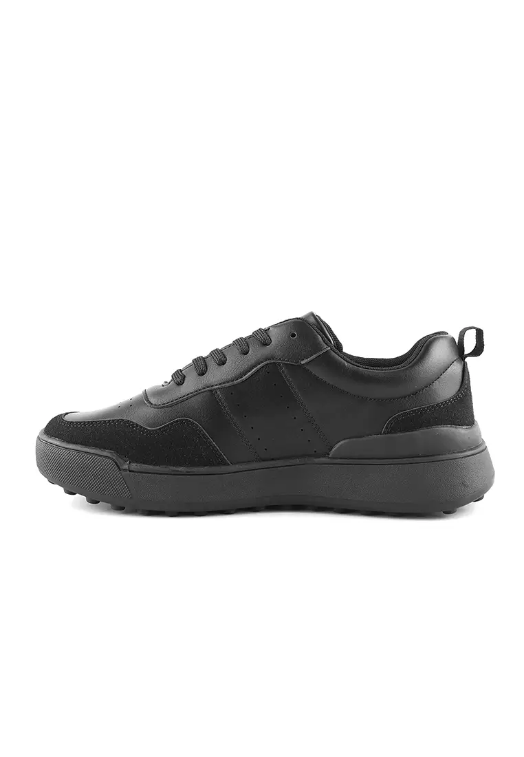 Jackson Ryno 1JA Full Black - Sepatu Sneakers