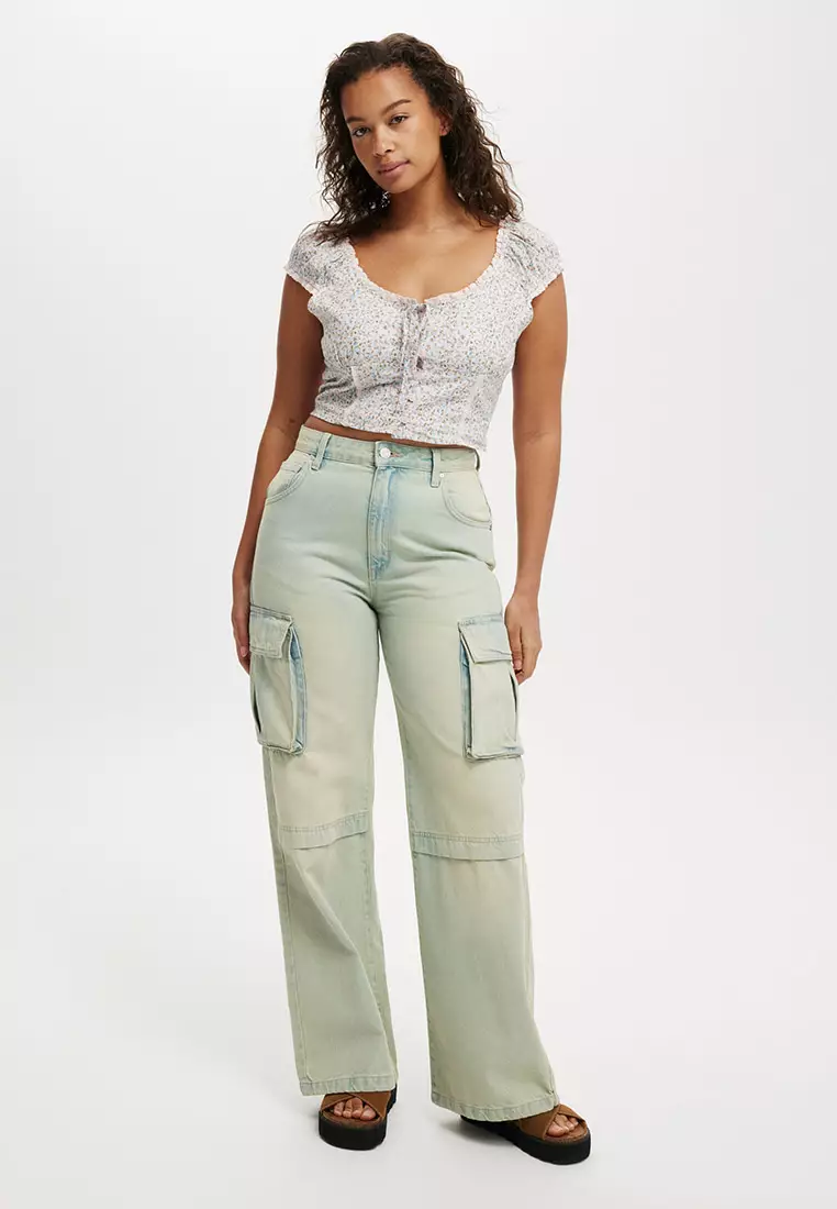 Kara Cap Sleeves Top