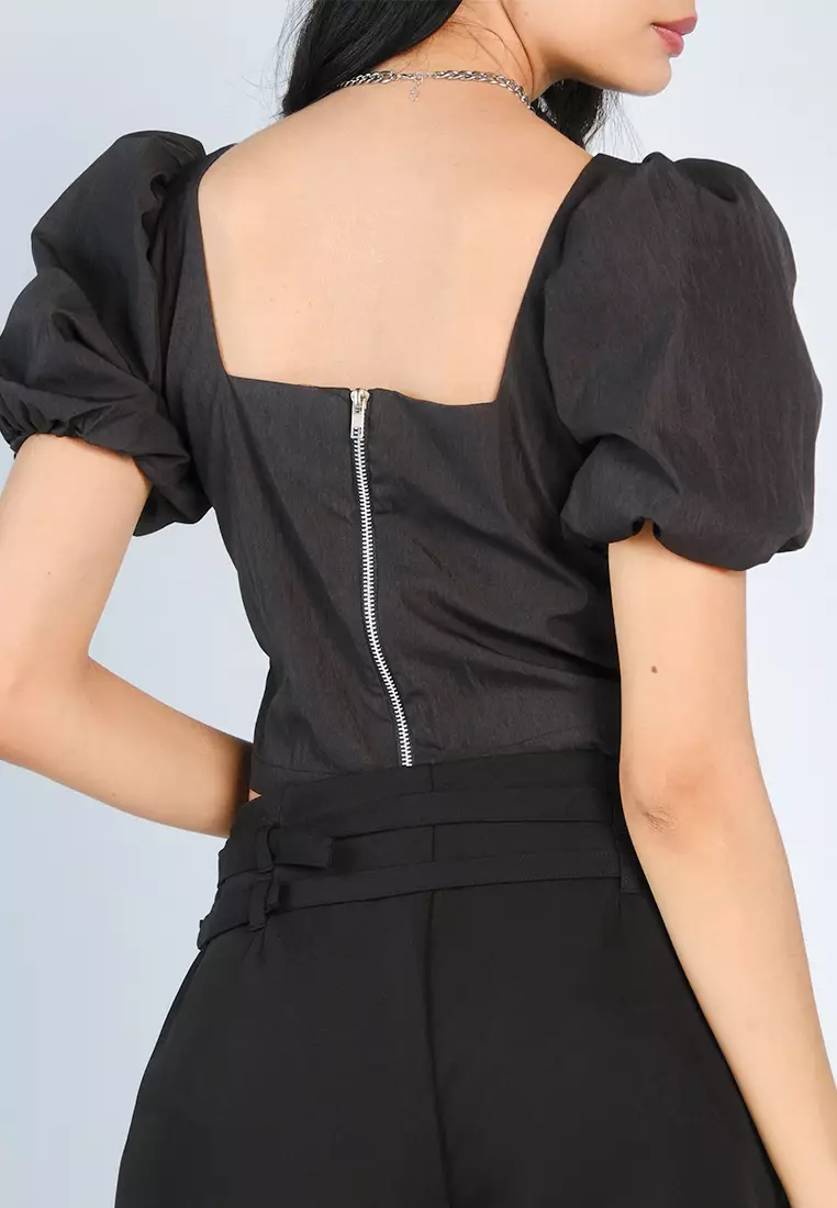 Nobleza Foulden Short Sleeve Top