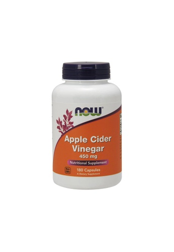 Buy Now Foods Now Foods Apple Cider Vinegar 450 Mg 180 Capsules Online On Zalora Singapore