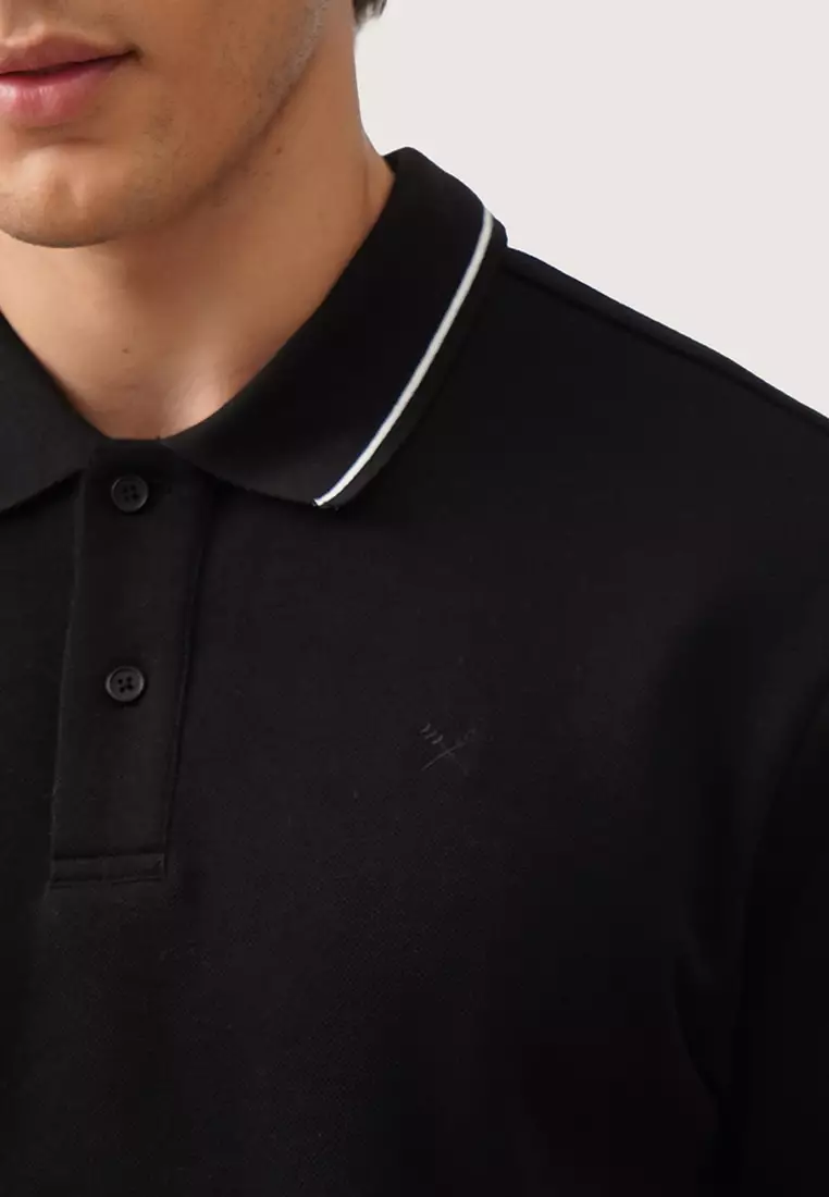 Premium Regular Fit Polo Shirt With Contrast Tipping