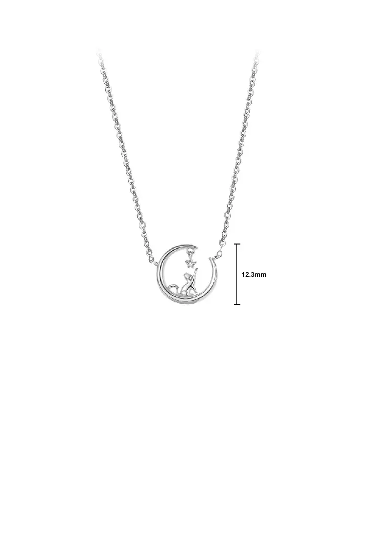 Cute moon necklace top