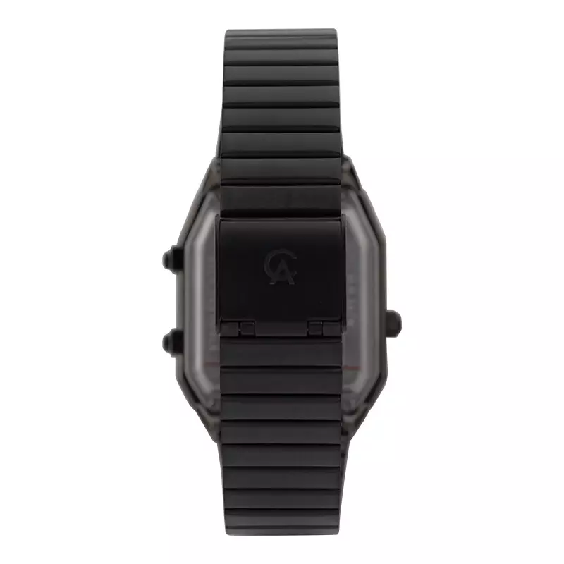 Jam Tangan Wanita Alexandre Christie Digi AC 2B37 LH BIGLO Ladies Digital Analog Dial Gunmetal Stainless Steel Strap