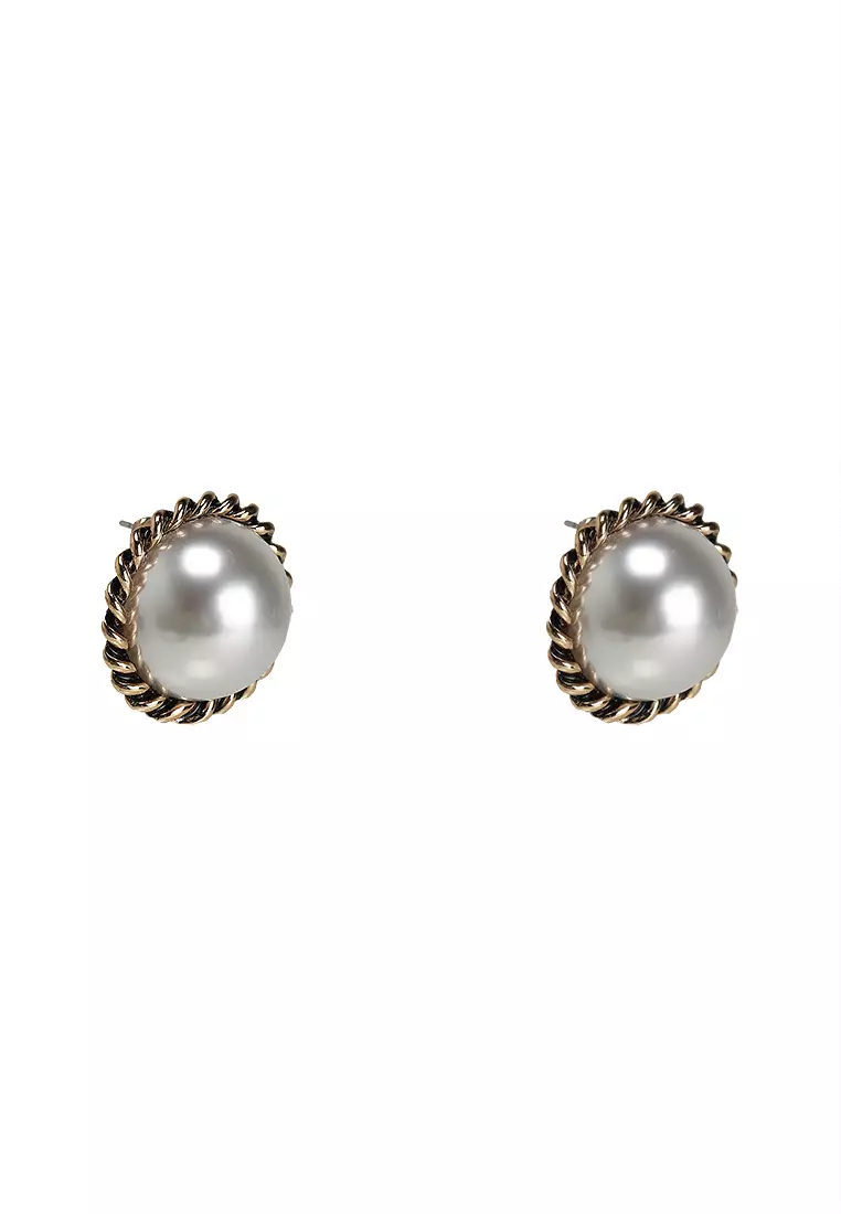 Buy ALDO Talaberia Pearl Stud Earrings 2025 Online ZALORA