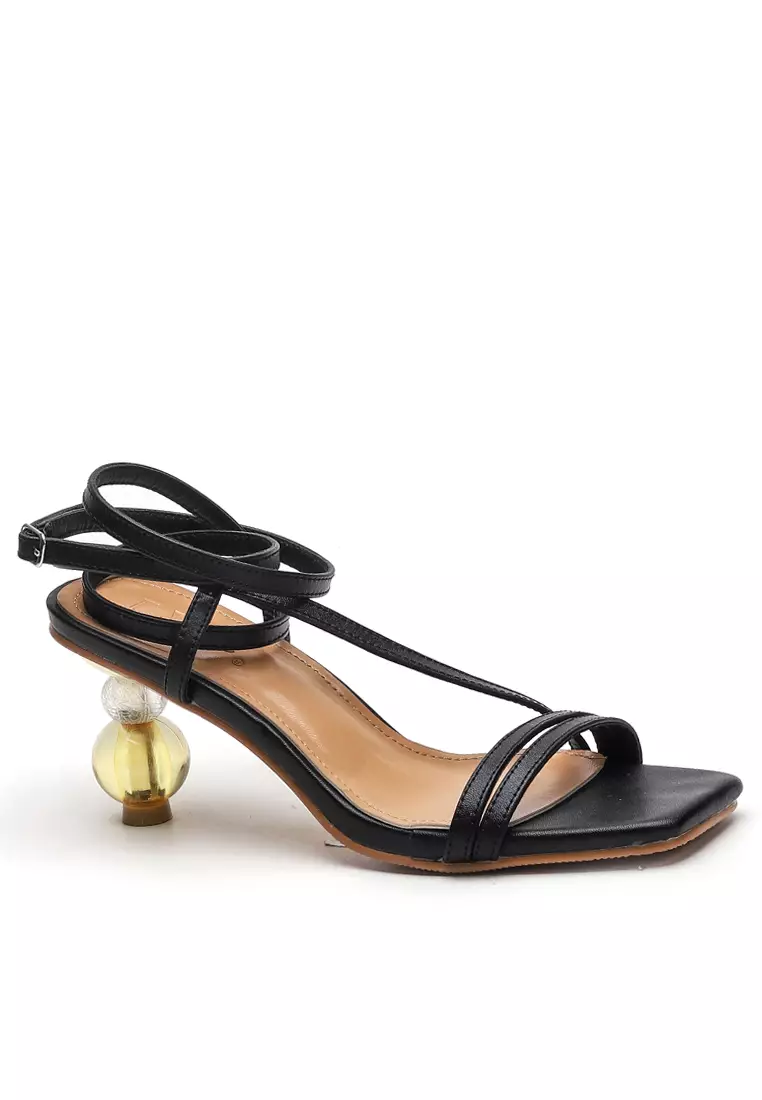 Discount on Twenty Eight Shoes  shoes - SKU: Strap Crystal High Heel Sandals YLT2088-1