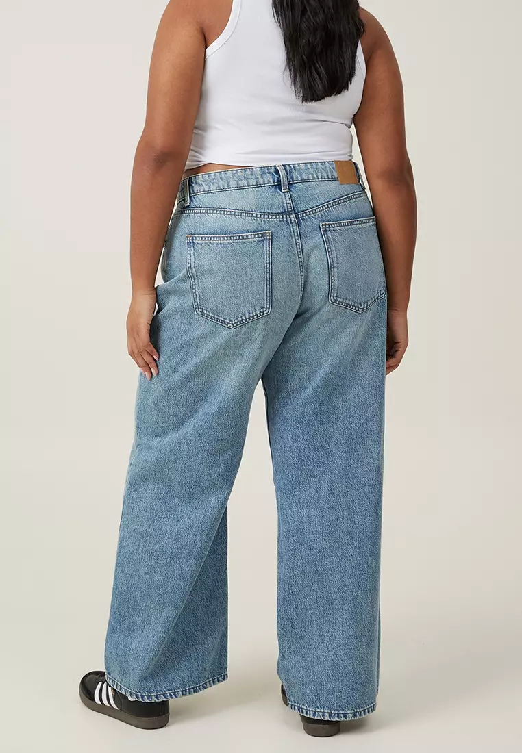 Buy Cotton On Relaxed Wide Leg Jeans 2024 Online | ZALORA Philippines