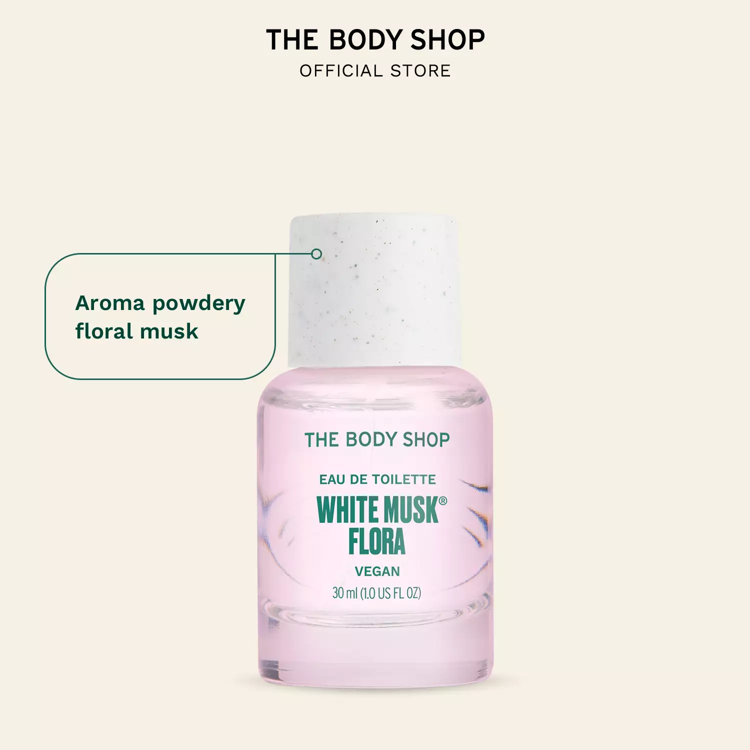 The Body Shop White Musk Flora Eau De Toilette Parfum EDT 30ml