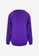 ROSARINI purple Long Sleeve Crew Neck Top - Bright Purple 7D083KA033FD62GS_4