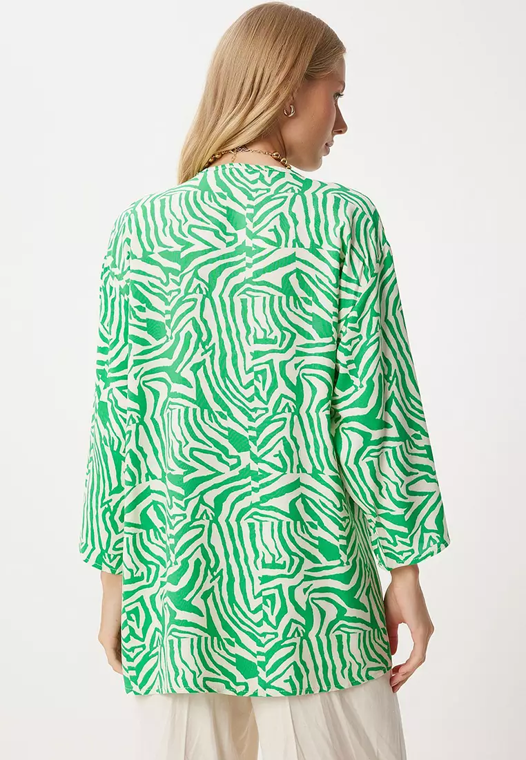 Printed Kimono