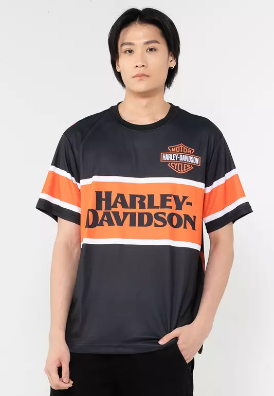 Harley-Davidson Burning Eagle Short Sleeve Tee
