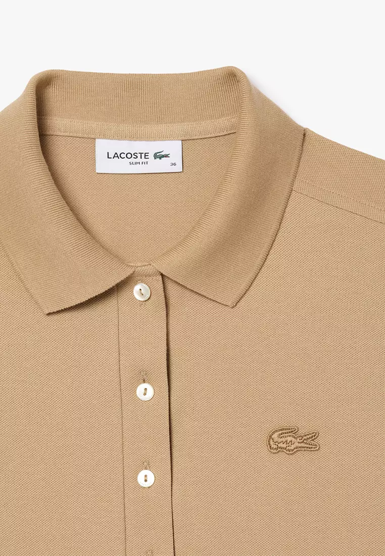 Women's Lacoste Stretch Cotton Piqué Polo Shirt