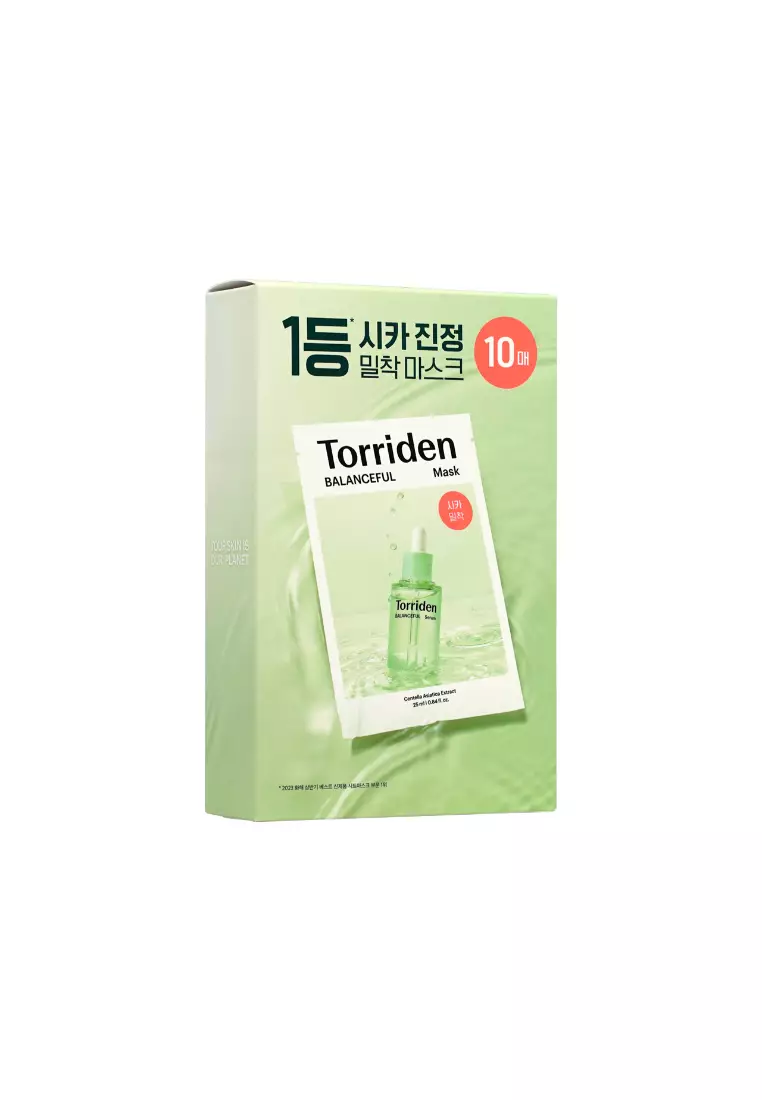 Torriden 積雪草舒緩急救面膜10piece