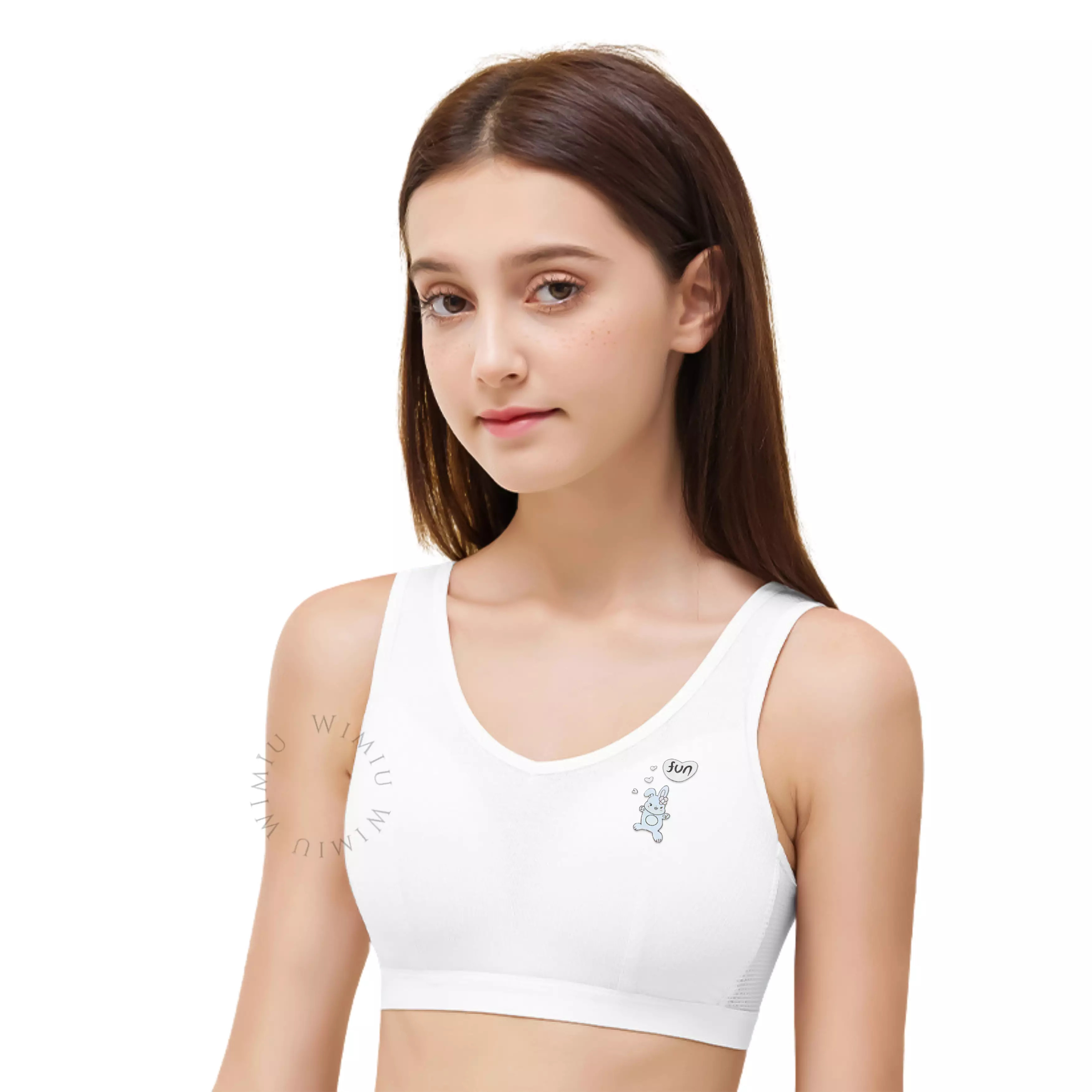 Wimiu Miniset BH Mini Set Miniset Anak Perempuan SD SMP Wanita Remaja Bra Sport Step One 100144