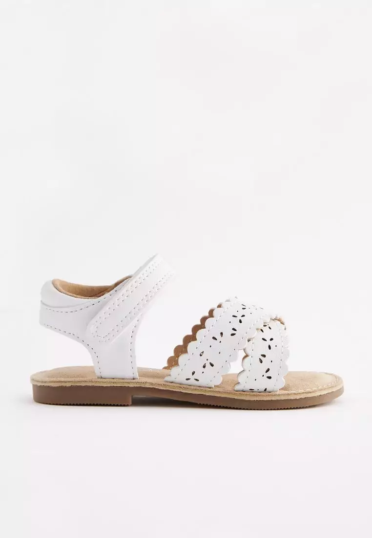Buy NEXT Scallop Sandals 2024 Online ZALORA Singapore