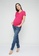 9months Maternity pink Fuchsia S/S Nursing Wrap Top 19ECFAA8CC8737GS_5