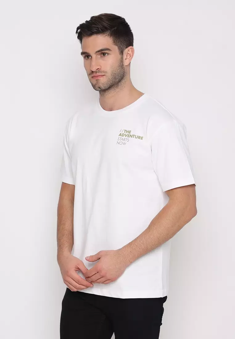 NX T-Shirt Cotton Combed Tebal Pria 207370111