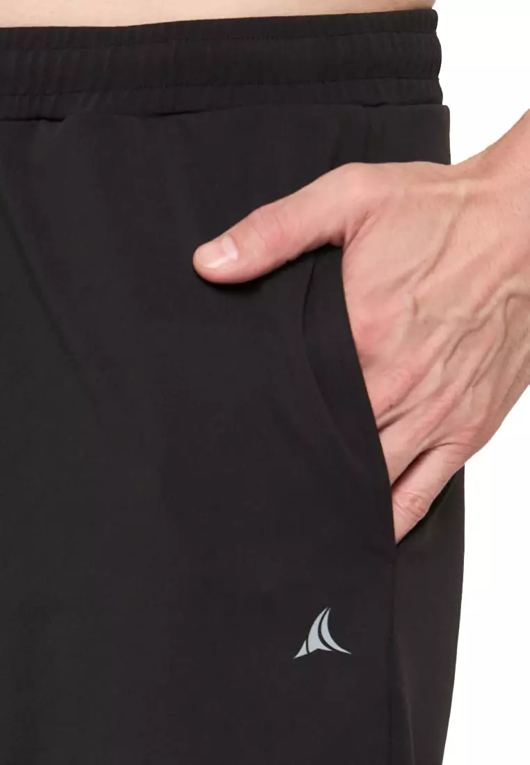 Men's Black Training Track Jogger Pants