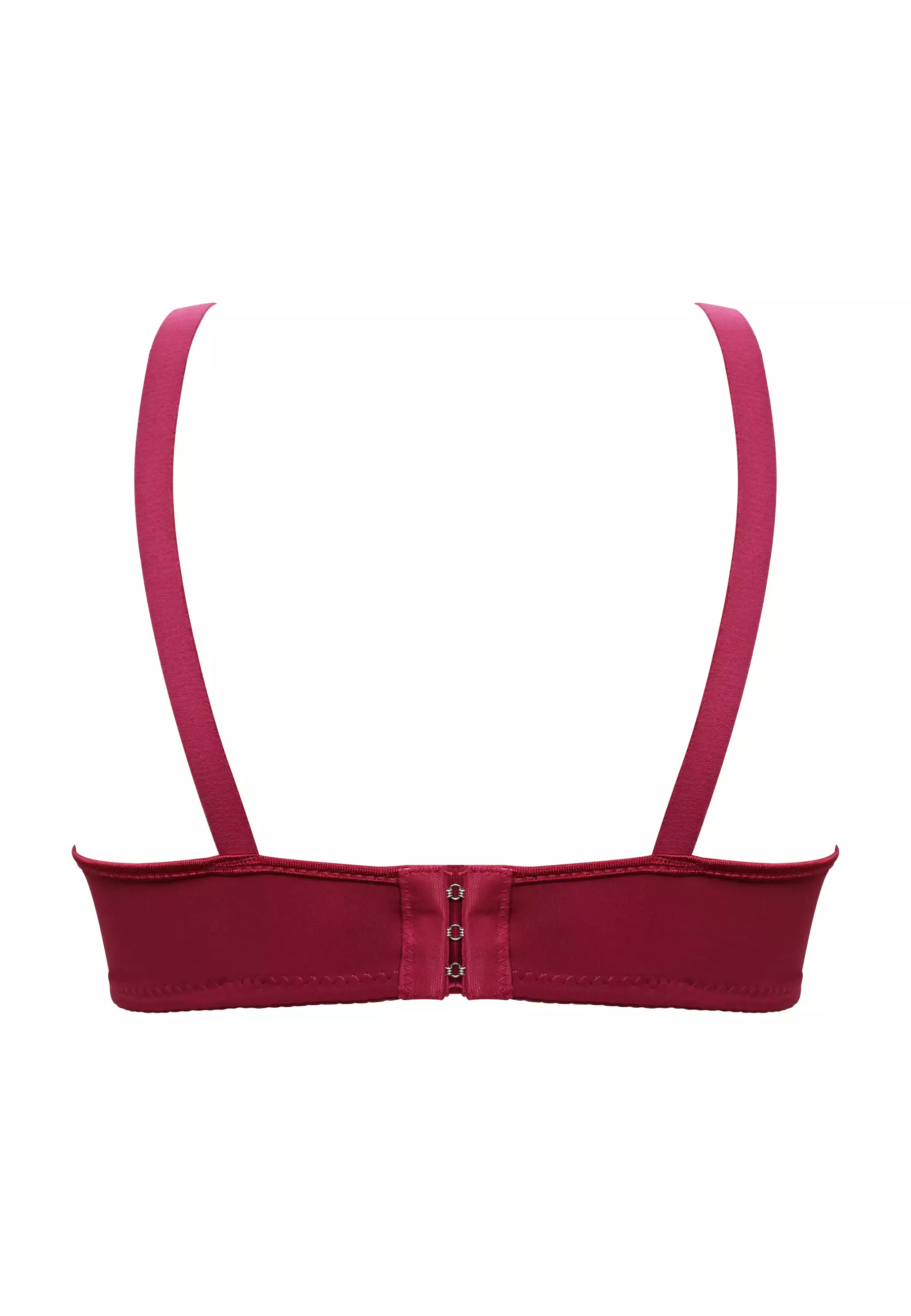 YouHave ( You’ve ) BH Bra Wanita Women Bra BH Brukat Cup B Tanpa Kawat Busa Tipis 3 Kaitan Bra 100220