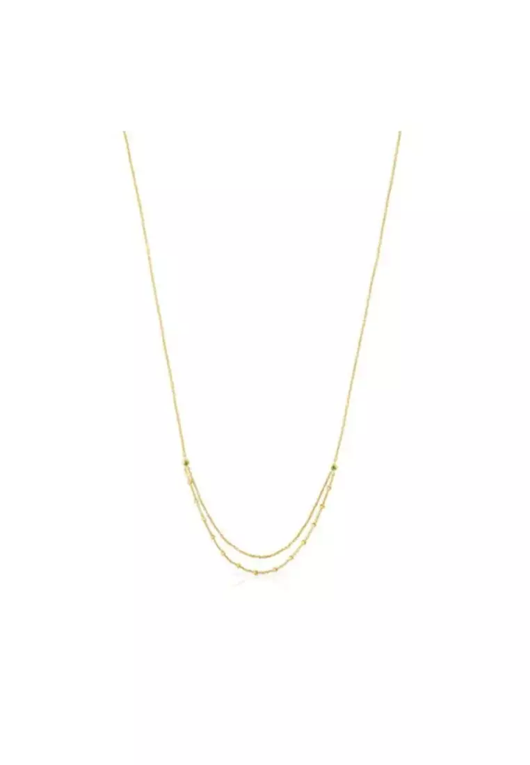 Buy TOUS TOUS Cool Joy Gold Necklace with Chrome Diopside in 2024 Online |  ZALORA Singapore