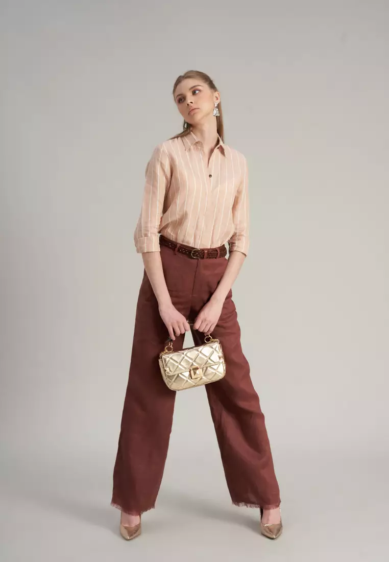 Hello New Day Linen Shirt