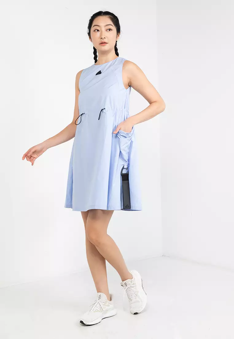 White top adidas dress