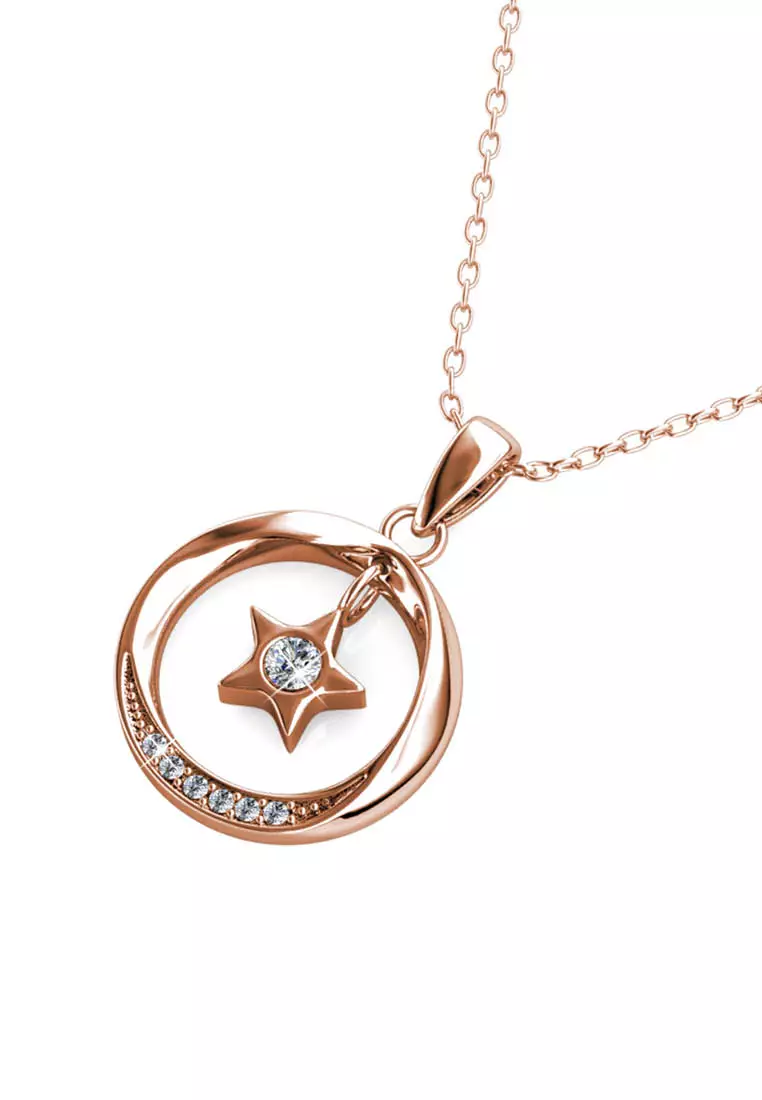 Stellar Pendant RG - Kalung Crystal by Her Jewellery