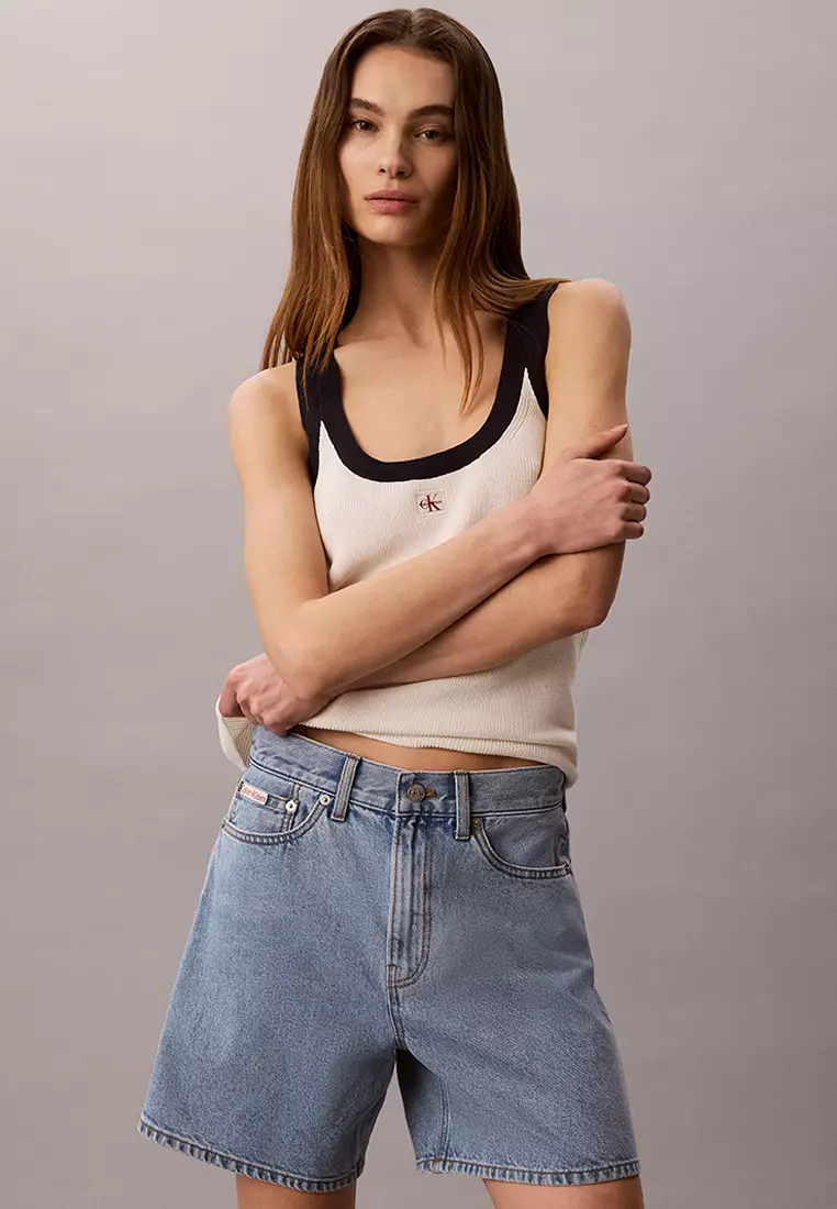 Buy Calvin Klein Woven Label Tank Top - Calvin Klein Jeans 2026 