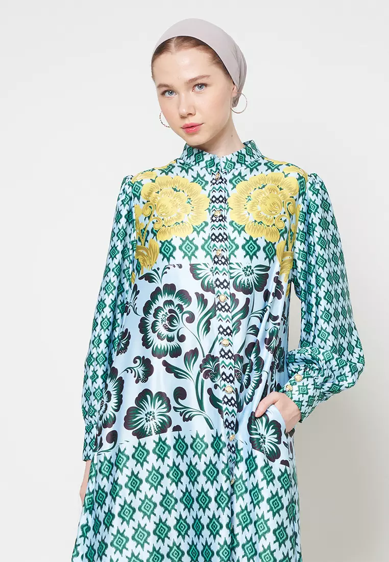 Kamilaa by Itang Yunasz Dress Elodie Blue