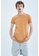 DeFacto yellow Long Fit Short Sleeve T-Shirt D2379AAB7873B5GS_3