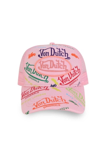 Pink von dutch trucker hat clearance