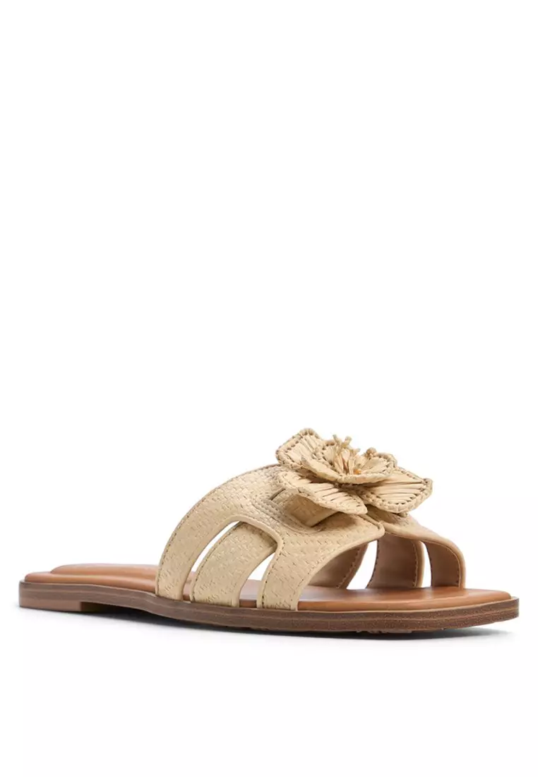 Seaflower Slip On Sandals