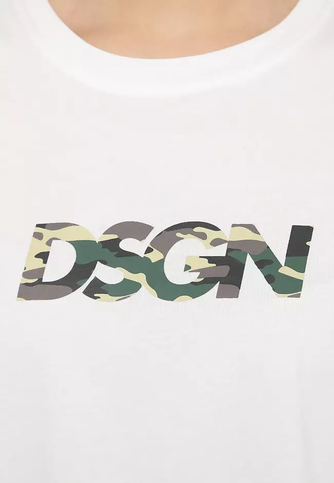 T-Shirt Single Jersey "Dsgn" Camo