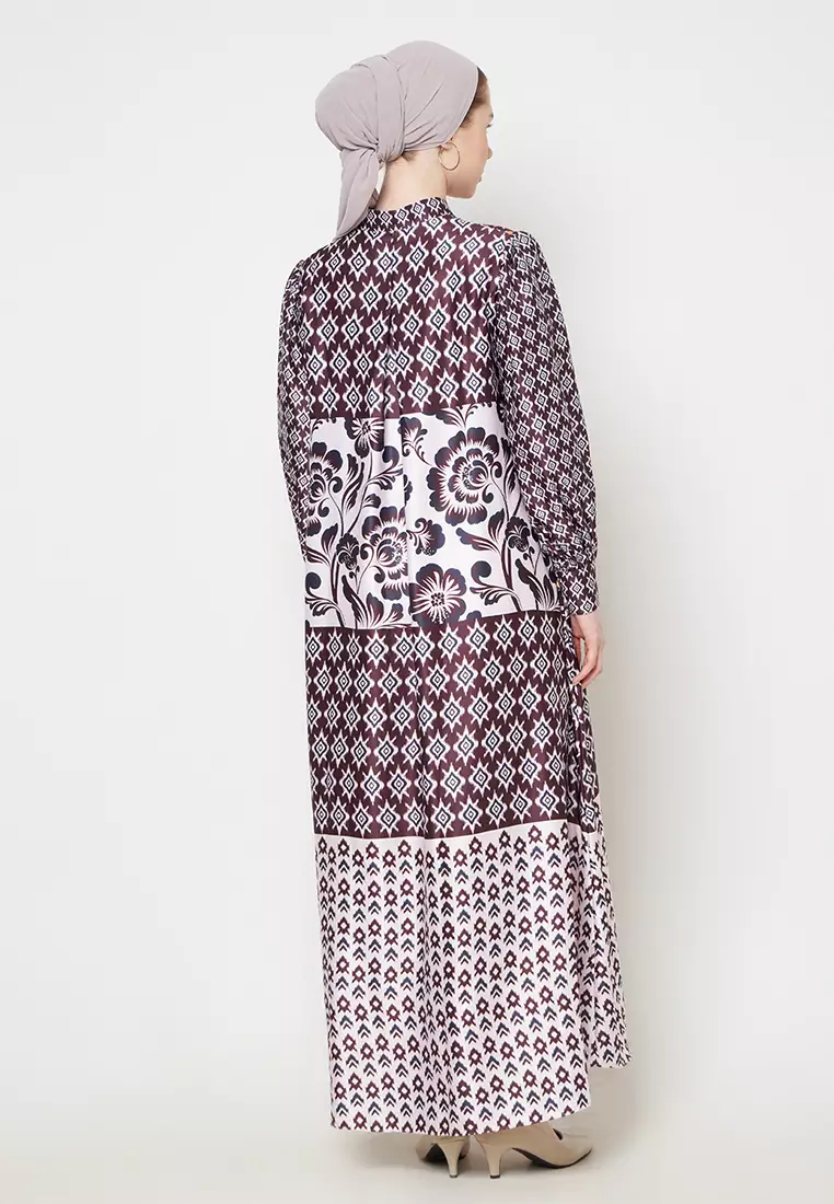 Kamilaa by Itang Yunasz Dress Elodie Brown