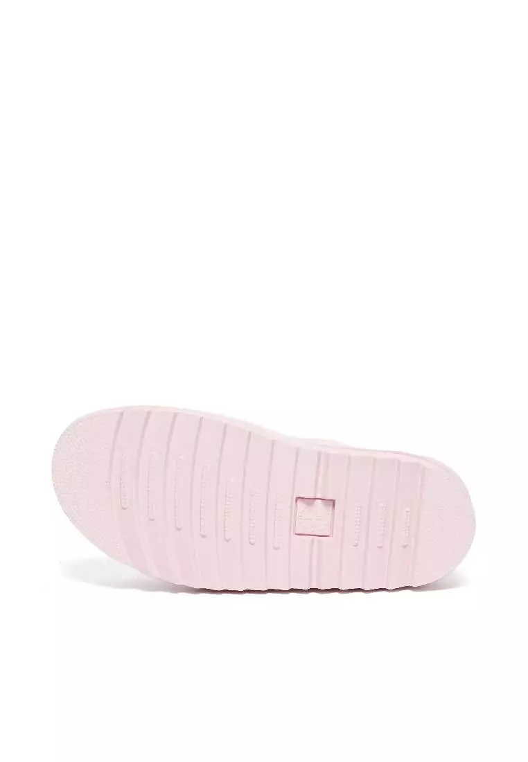 VOSS LEATHER STRAP SANDALS - PINK