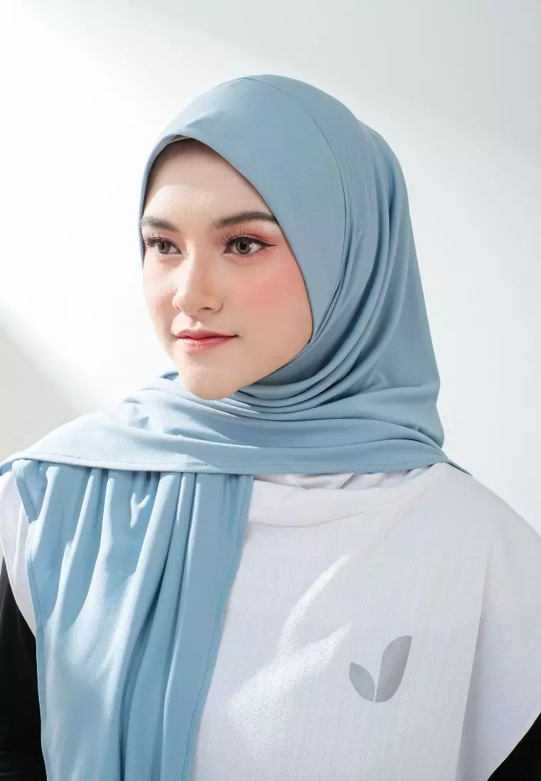 Segitiga Instan Oval Kania Dusty Blue