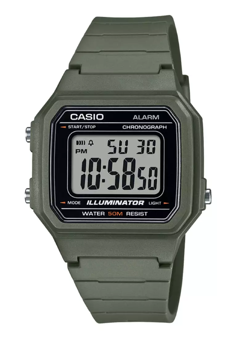 Buy Casio Digital Watch W-217H-3A 2024 Online | ZALORA Philippines