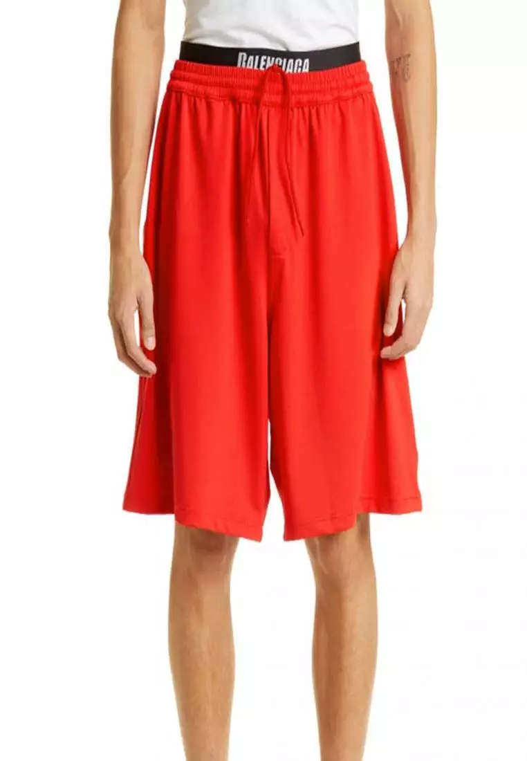 Buy BALENCIAGA BALENCIAGA Balenciaga Swim Shorts Red 2024
