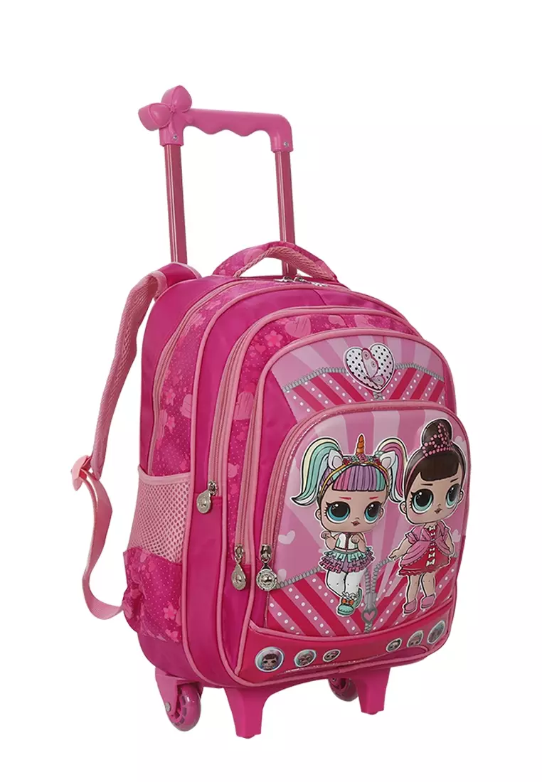 Prosport Tas Ransel Trolley YHA L9712-40 Pink