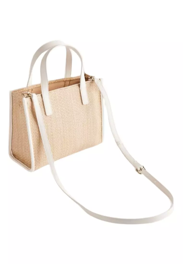 TED BAKER◆ロゴSmallカゴラフィアバッグ TED BAKER◇ロゴSmallカゴラフィアバッグ